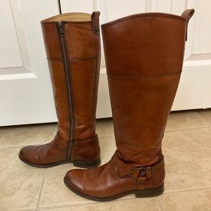 Melissa harness inside zip Size 8.5 Frye riding boots